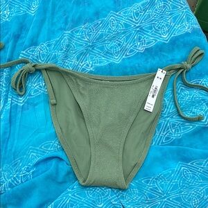 PINK Victoria's Secret Green Bikini with Adjustable Straps NWT